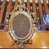 Old resin mirror