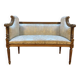 Banquette d'entrée de style Louis XVI