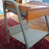 1950s boarding school bedside table.