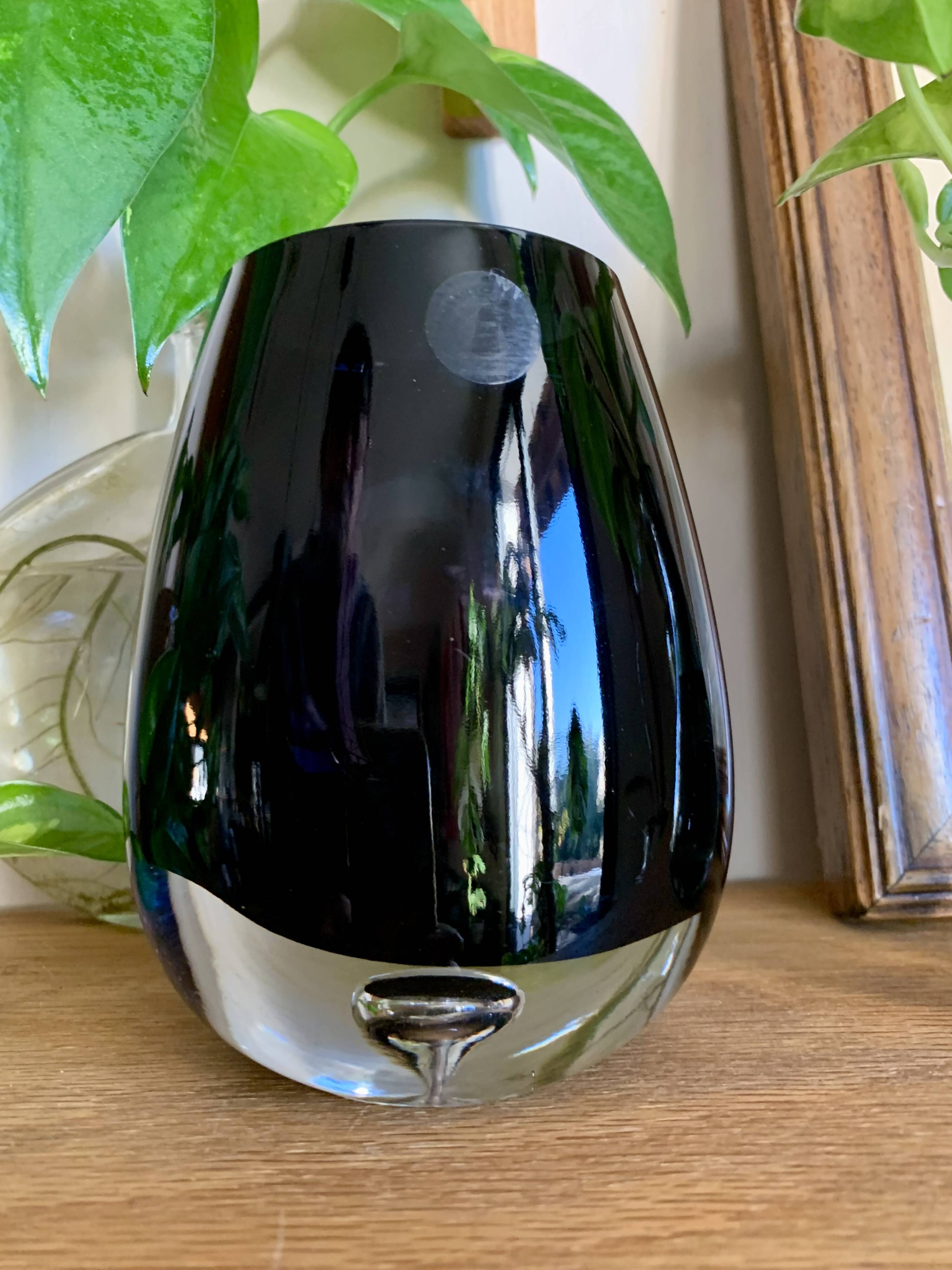 Orrefors vase, Swedish design, 1960s-70s