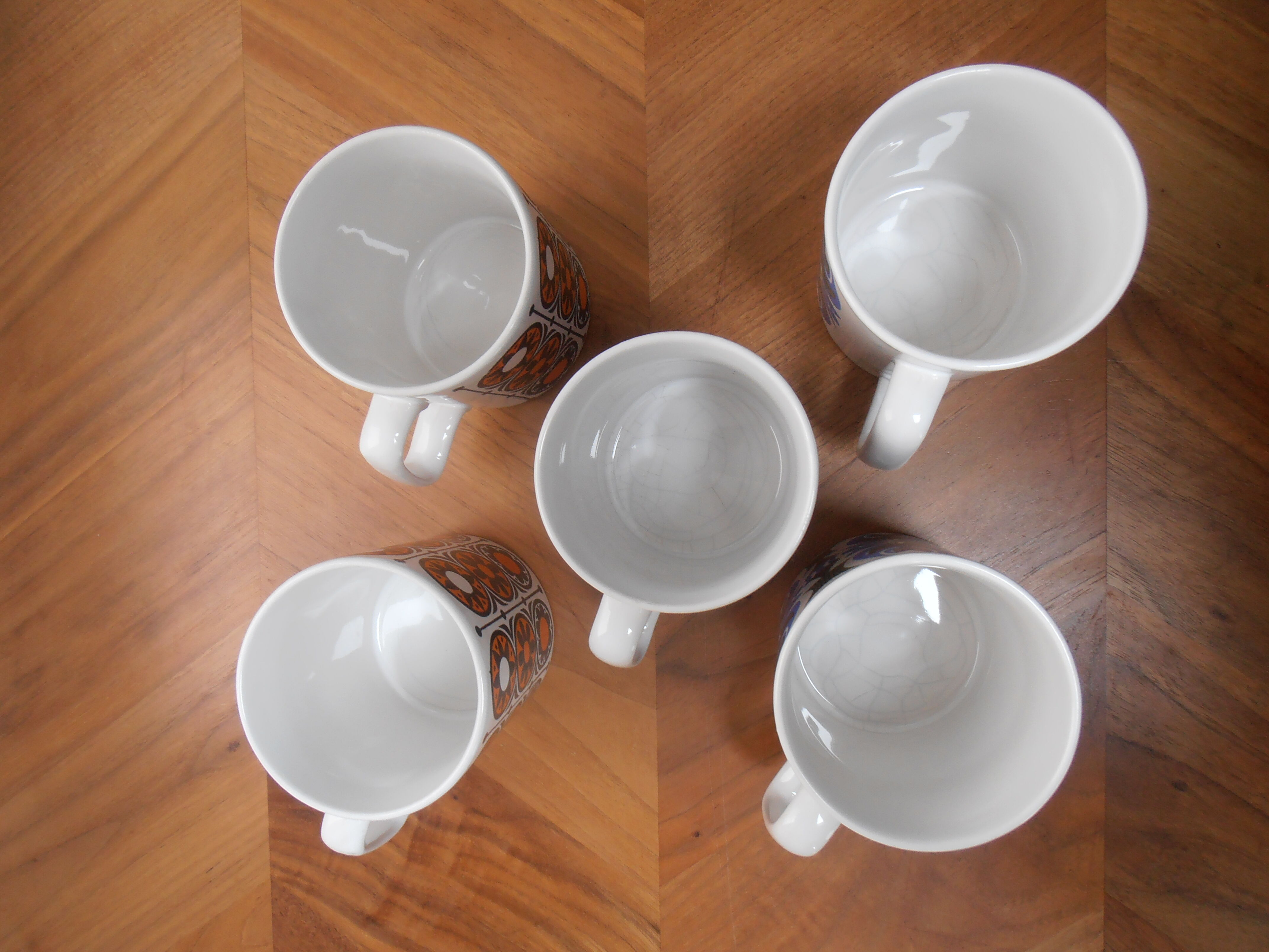Mug mug vintage 1960s English porcelain