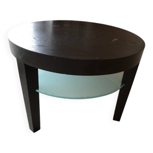 Table basse ronde roche