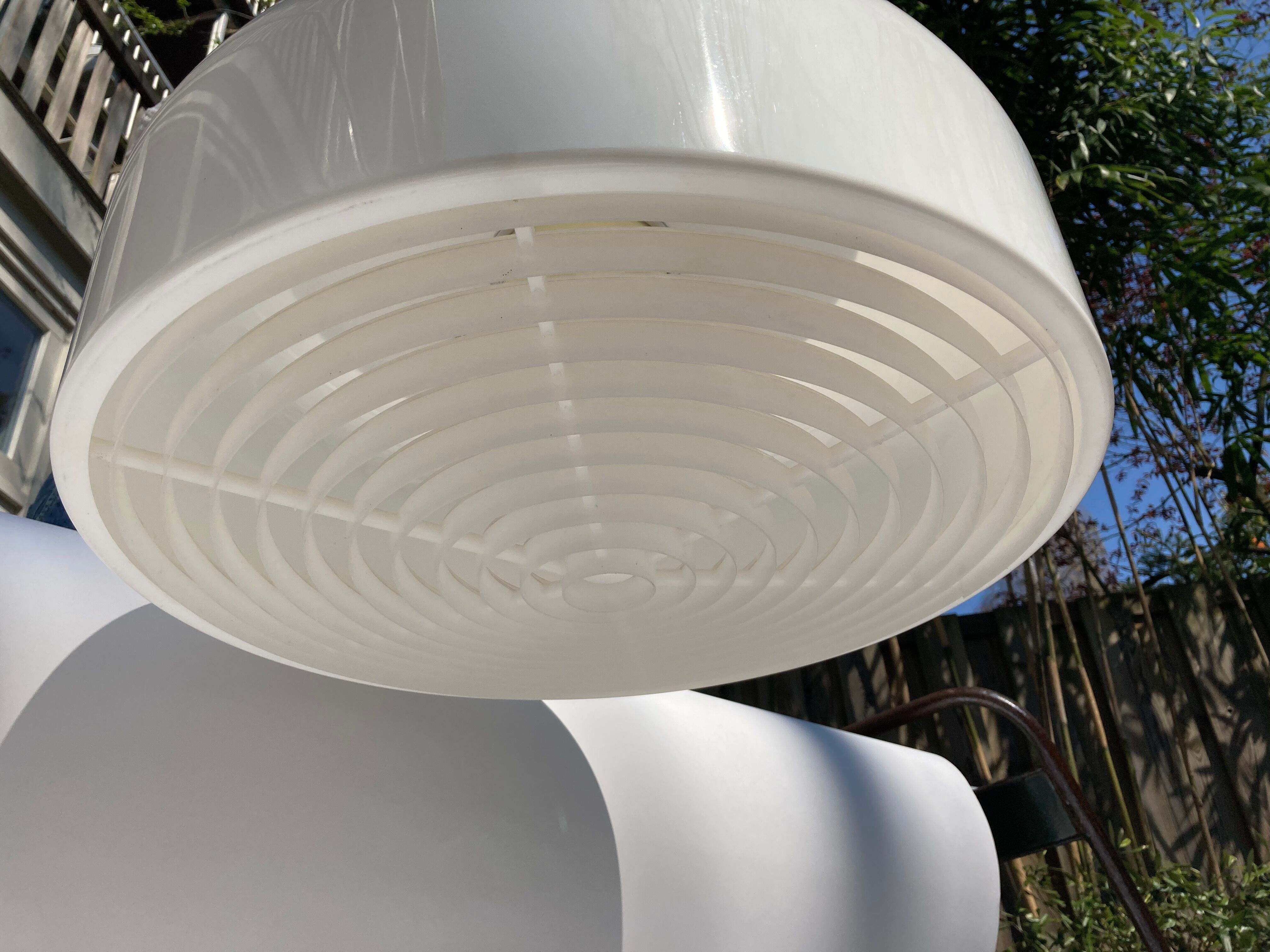White pendant lamp by Anders Pehrson for Atelje Lyktan