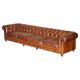 Heritage Biker Chesterfield Leather Sofa for 6 people by Timothy Oulton