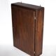 Wall-mounted wooden wardrobe, vintage wall wardrobe, storage furniture, dressing, decor.