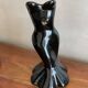 Black bustier vase