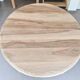 Table ronde extensible art déco