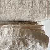 Farm tablecloth 19th in hemp canvas, reserve of trousseau L270cm