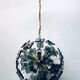 Italian sputnik murano glass smoked glass and metal, 1960s