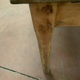 Solid fir farmhouse table XX century