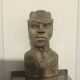 African wooden bust