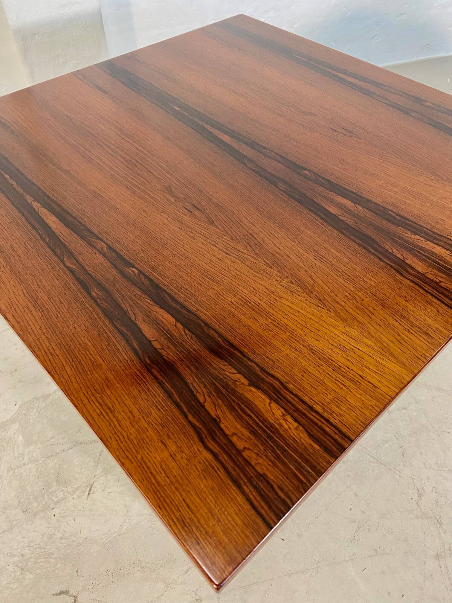 Vintage Danish mid-century rosewood coffee table