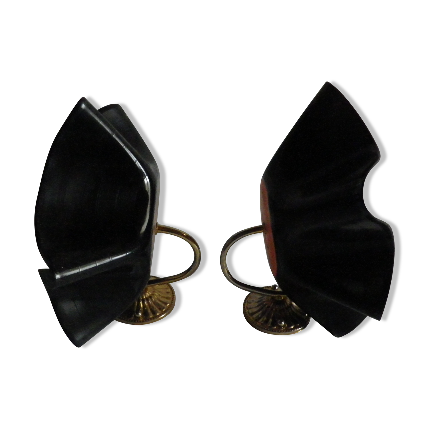 Pair of wall lamps