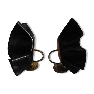 Pair of wall lamps
