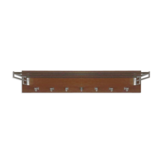 "1960" wood alu steel coat hanger