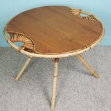 Rattan coffee table