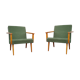 Pair of green Armchairs Tatra 1960