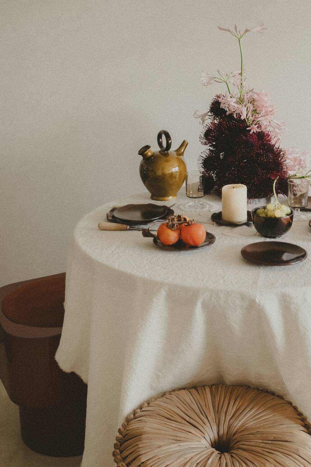 Ceramic candlestick