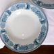3 vintage CM&C soup plates, Massena model 220624