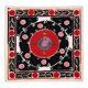Vintage hand-embroidered tablecloth 127x135 cm