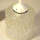 70s glass pendant light