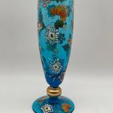 Vase en verre peint à la main José Sir Royo