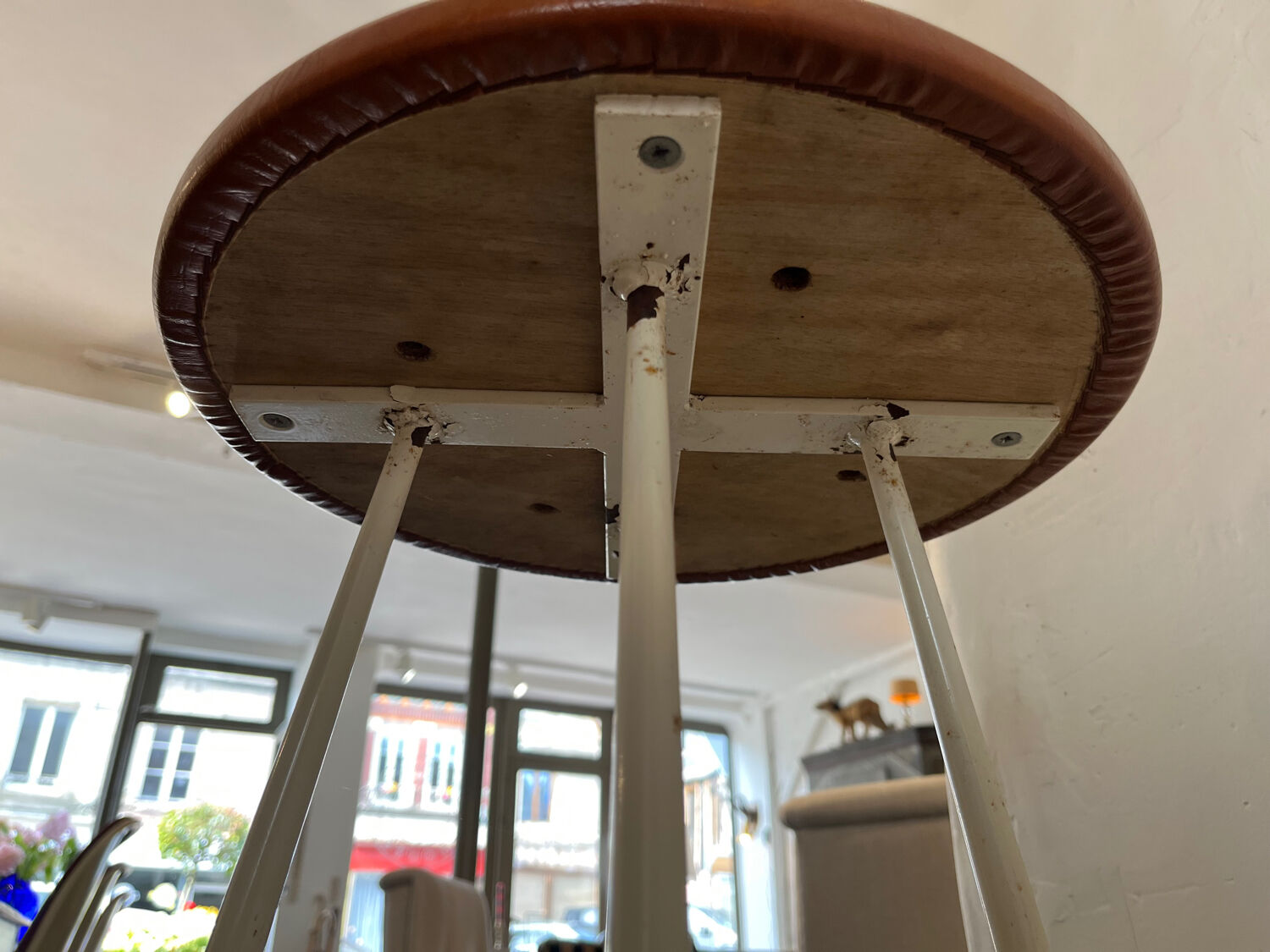 Pair of high stools 1950