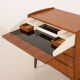 Commode danoise avec bureau caché ou coiffeuse, années 1960