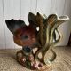 Italian vase in slipware