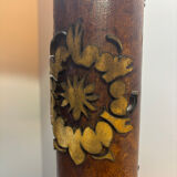 Lamp with printing roller