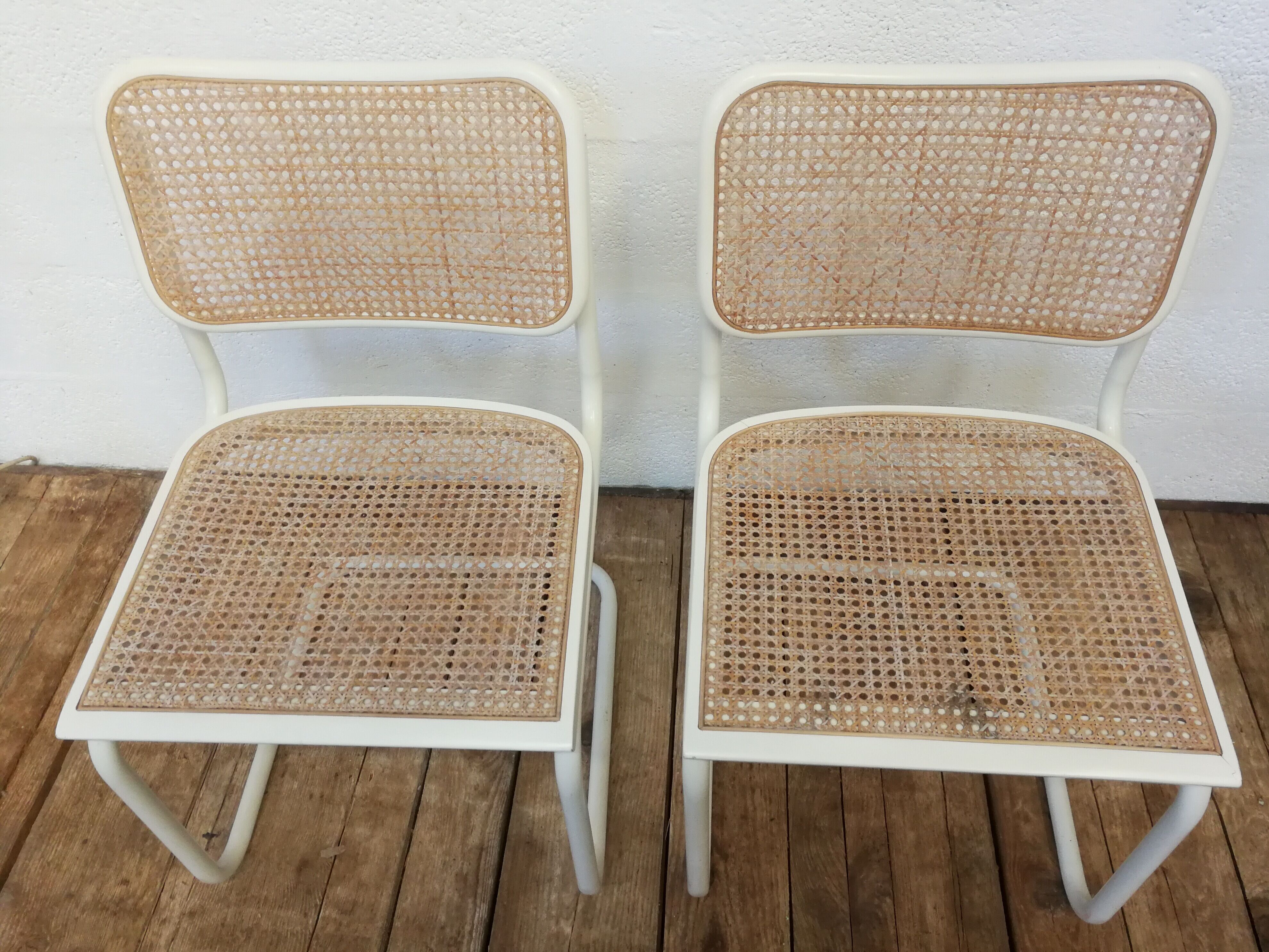 Pair of chairs B32 Marcel Breuer