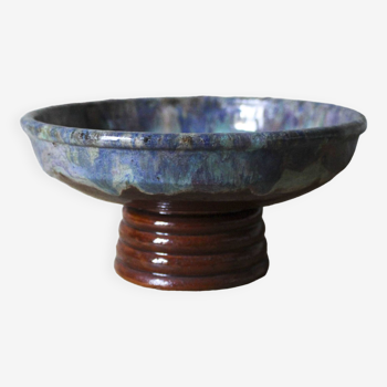 Cab bordeaux ceramic standing bowl