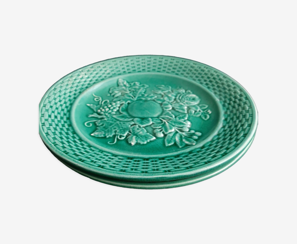 Assiettes barbotine