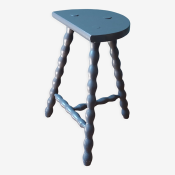 Bluish-grey tripod stool