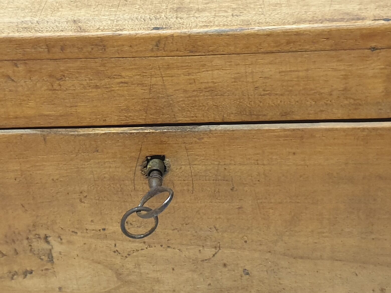 Vintage wooden chest