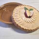 Slip pie dish