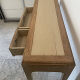LOT Salon Rochebobois 3 pièces (console table basse bibliothèque)