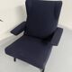 Archi Ligne Roset armchair, Pierre Paulin design, CM 195 HD, vintage blue