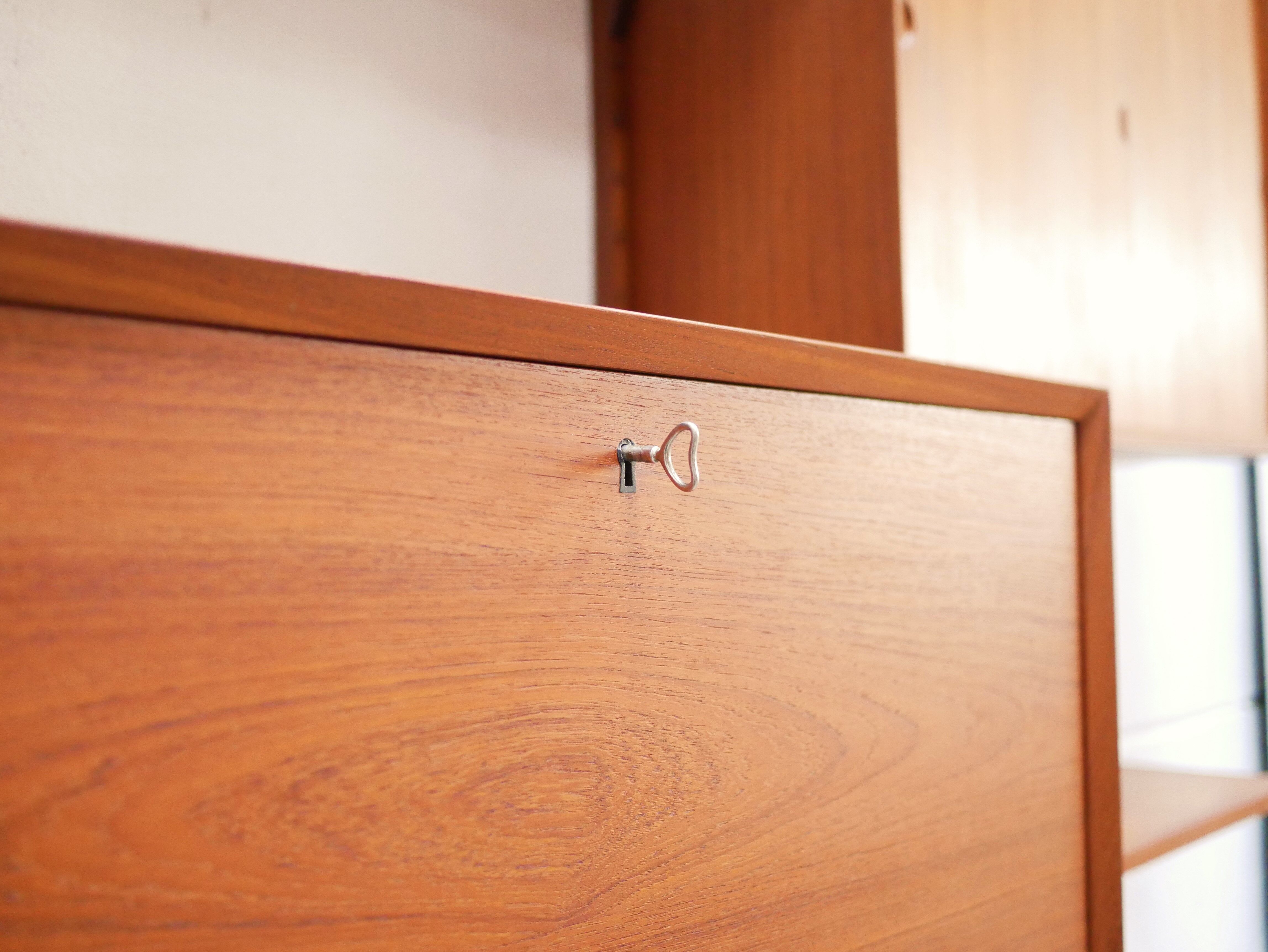 Royal System Scandinavian Modular Wall Shelves by Poul Cadovious for Cado Editions