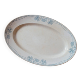 Long Clover Plate from U&C Sarreguemines