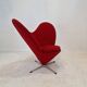 Chaise Red Heart