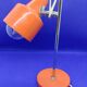 Lamp 60/70 orange, chrome