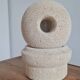 Table lamp in reconstituted stone 1970
