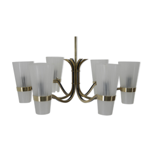 lustre en laiton et en