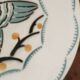 Two old plates Dove cherry Keller & Guerin Geo Conde de Lunéville.