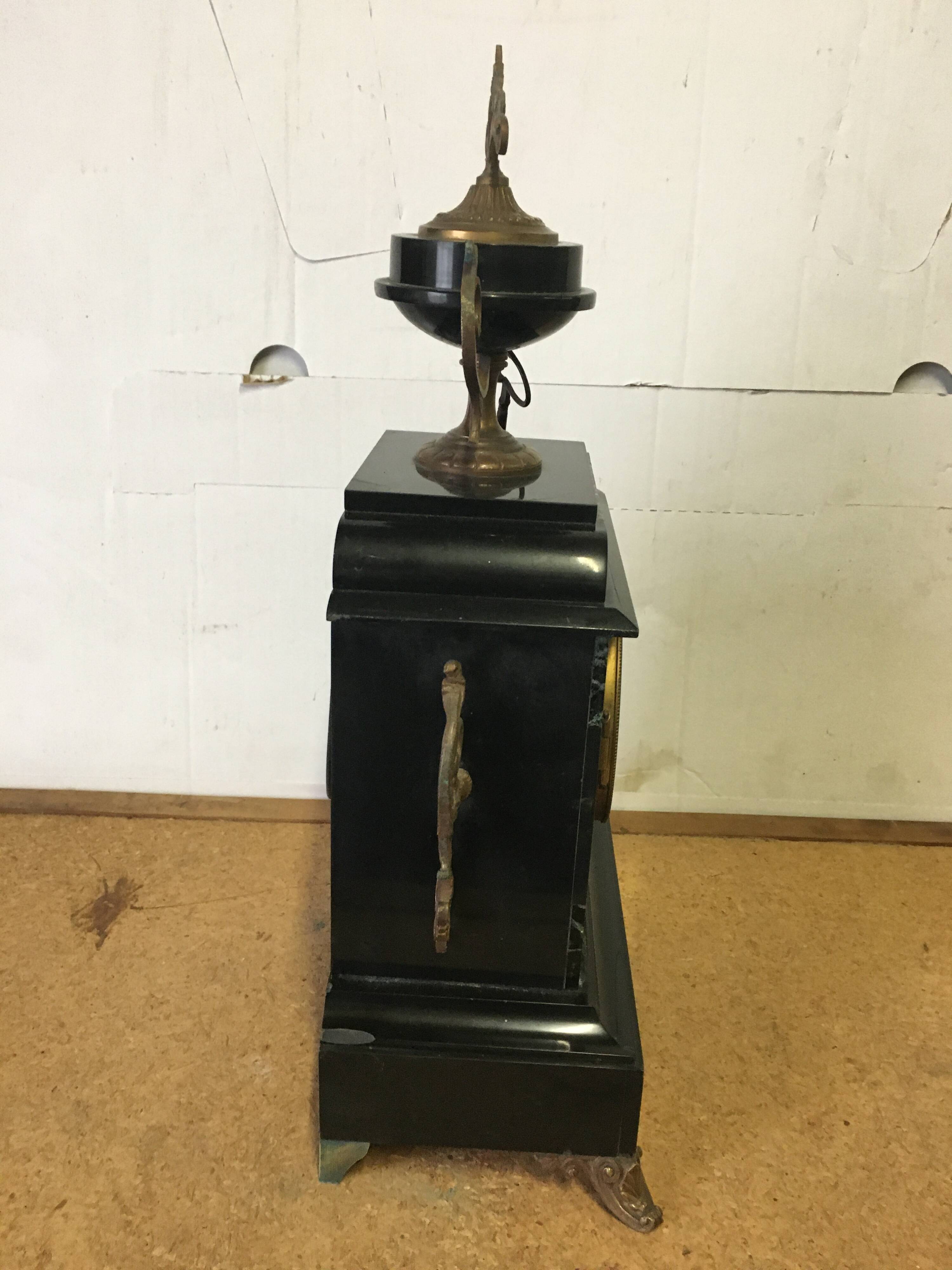 Antique clock p japy & cie 1878