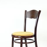 Vintage Bentwood Chair, Thonet Design, Czechoslovakia 1940s