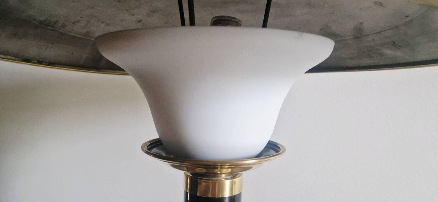 JUMO 350 Grand Luxe lamp - Brass and plexiglass - 1960s