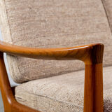 Vintage Teak 3 Seater Sofa by Juul Kristensen, 1960