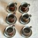 Vintage stoneware coffee mugs